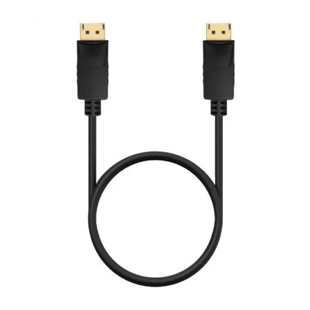 AISENS Cable DisplayPort V1.2 CCS 4K@60Hz DP/M-DP/M Negro 1.0m AISENS Cable DisplayPort V1.2 CCS 4K@60Hz DP/M-DP/M Negro 1.0m